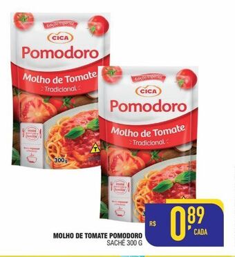 Mercantil Rodrigues Molho de tomate pomodoro 300g oferta