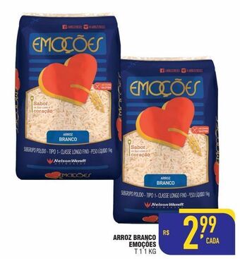 Mercantil Rodrigues Arroz branco emoções kg oferta