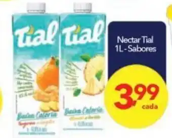 Lopes Supermercados Nectar Tial 1L sabores oferta
