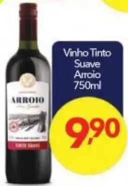 Vinho Tinto Suave Arroio 750ml