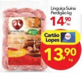Lopes Supermercados Linguica Suina Perdigao 1kg oferta