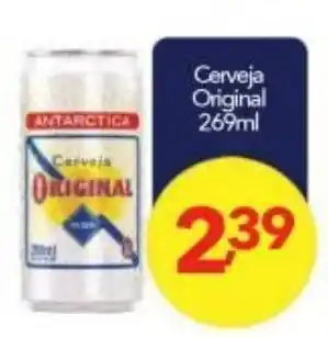 Lopes Supermercados Cerveja Original 269ml oferta