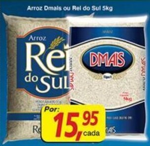 Supermercados Guanabara Arroz Dmais ou Rei do Sul 5kg oferta