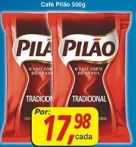 Supermercados Guanabara Cafe Pilao 500g oferta
