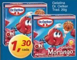Supermercados Guanabara Gelatina Dr. Oetker Trad. 20g oferta