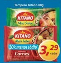 Supermercados Guanabara Tempero Kitano 60g oferta