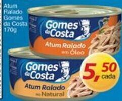 Supermercados Guanabara Atum Ralado Gomes da Costa 170g oferta