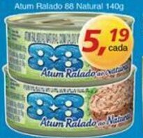 Supermercados Guanabara Atum Ralado 88 Natural 140g oferta