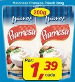 Supermercados Guanabara Maionese Pramesa pouch 200g oferta