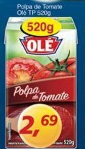 Supermercados Guanabara Polpa de Tomate Ole Tp 520g oferta