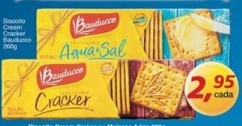 Supermercados Guanabara Biscoito Cream Cracker Bauducco 200g oferta