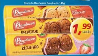 Supermercados Guanabara Biscoito Recheado Bauducco 140g oferta