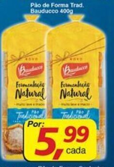 Supermercados Guanabara Pao de Forma Trad. Bauducco 400g oferta