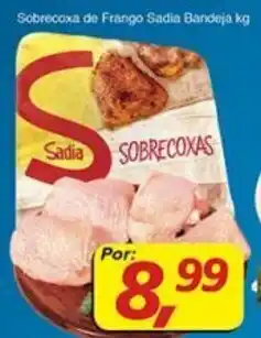Supermercados Guanabara Sobrecoxa de Frango Sadia Bandeja 1kg oferta