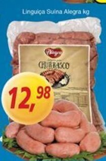 Linguica Suina Alegra 1kg