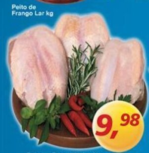 Supermercados Guanabara Peito de Frango Lar 1kg oferta