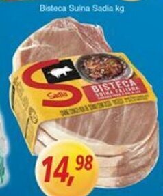 Supermercados Guanabara Bisteca Suina Sadia 1kg oferta