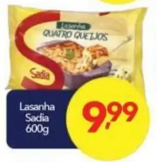 Lopes Supermercados Lasanha Sadia 600g oferta