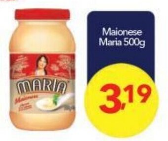 Lopes Supermercados Maionese Maria 500g oferta