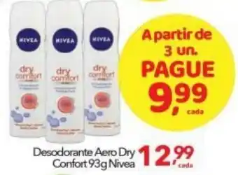 Lopes Supermercados Desodorante Aero Dry Comfort 93g Nivea oferta