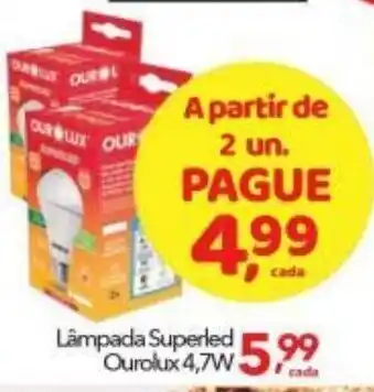 Lampada Superled Ourolux 4.7w