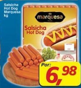Supermercados Guanabara Salsicha Hot Dog Marquesa 1kg oferta