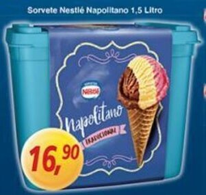 Supermercados Guanabara Sorvete Nestle Napolitano 1.5L oferta