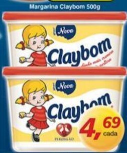 Supermercados Guanabara Margarina Claybom 500g oferta