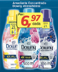 Supermercados Guanabara Amaciante Concentrado Downy 450ml/500ml oferta