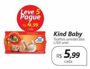 Drogal Kind baby toalhas umedecidas c/50 unid. oferta