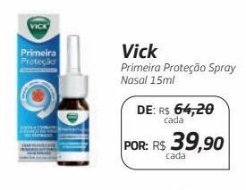 Drogal Vick primeira proteção spray nasal 15ml oferta