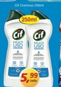 Supermercados Guanabara Cif Cremoso 250ml oferta
