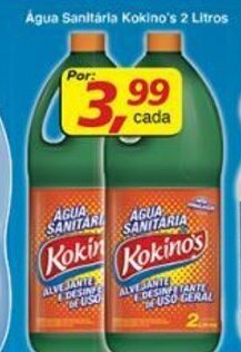 Agua Sanitaria Kokino's 2L