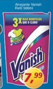 Supermercados Guanabara Alvejante Vanish refil 500ml oferta