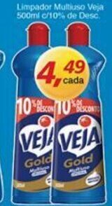 Supermercados Guanabara Limpador Multiuso Veja 500ml c/ 10% de Desc. oferta
