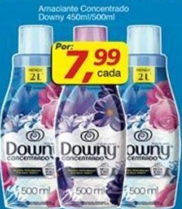 Supermercados Guanabara Amaciante Concentrado Downy 450ml/500ml oferta