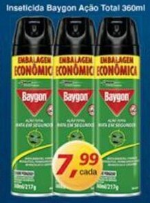 Inseticida Baygon Acao Total 360ml