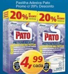 Supermercados Guanabara Pastilha Adesiva Pato Promo c/ 20% desconto oferta