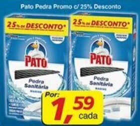 Supermercados Guanabara Pato Pedra Promo c/25% Desconto oferta