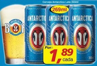 Supermercados Guanabara Cerveja Antarctica Lata 269ml oferta