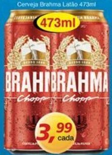 Supermercados Guanabara Cerveja Brahma Latao 473ml oferta