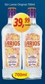Supermercados Guanabara Gin Larios Original 700ml oferta