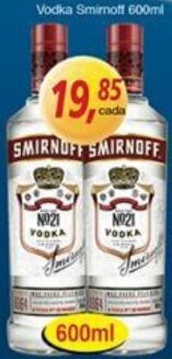 Supermercados Guanabara Vodka Smirnoff 600ml oferta