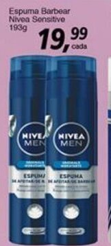 Supermercados Guanabara Espuma Barbear Nivea Sensitive 193g oferta