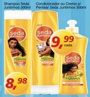 Supermercados Guanabara Shampoo Seda Juntinhos 300ml oferta