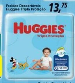 Supermercados Guanabara Fraldas Descartaveis Huggies Tripla Pretecao oferta