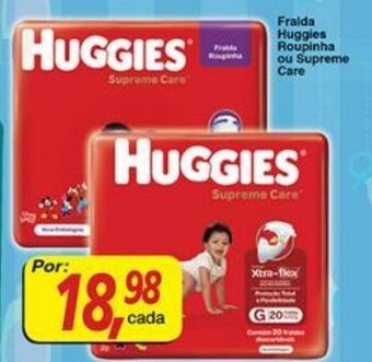 Supermercados Guanabara Fralda Huggies Roupinha ou Supreme Care oferta