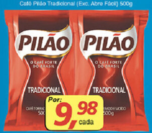 Supermercados Guanabara Cafe Pilao Tradicional 500g oferta