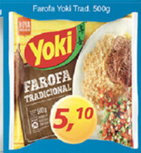 Supermercados Guanabara Farofa Yoki Trad. 500g oferta