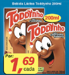 Supermercados Guanabara Bebida Lactea Toddynho 200ml oferta